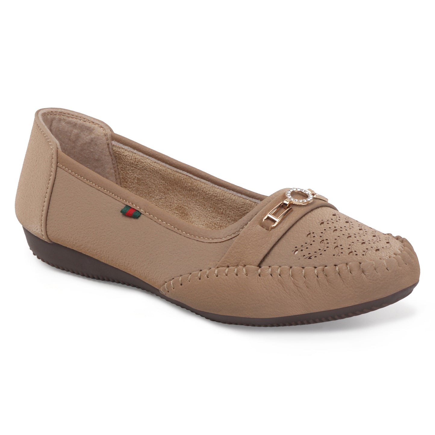 Bella Moccasin (Sandy Beige)