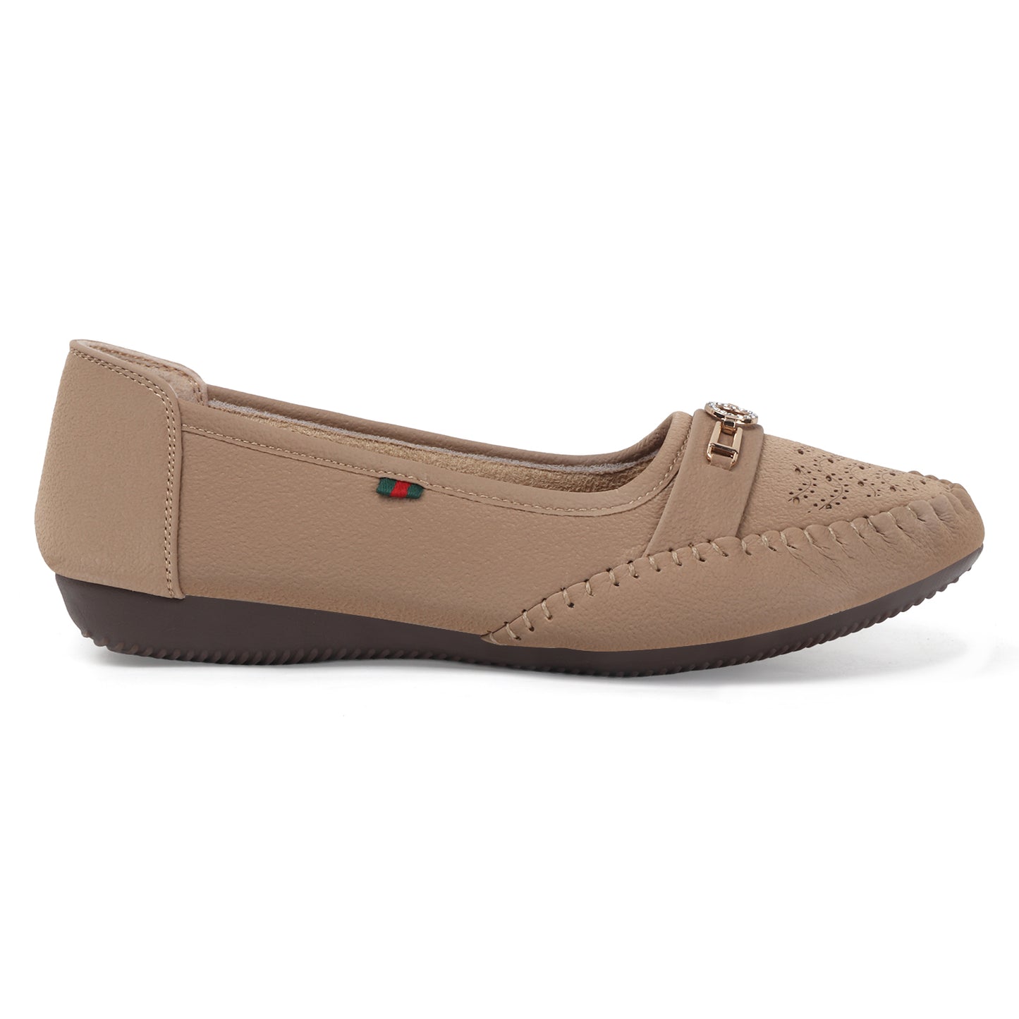 Bella Moccasin (Sandy Beige)