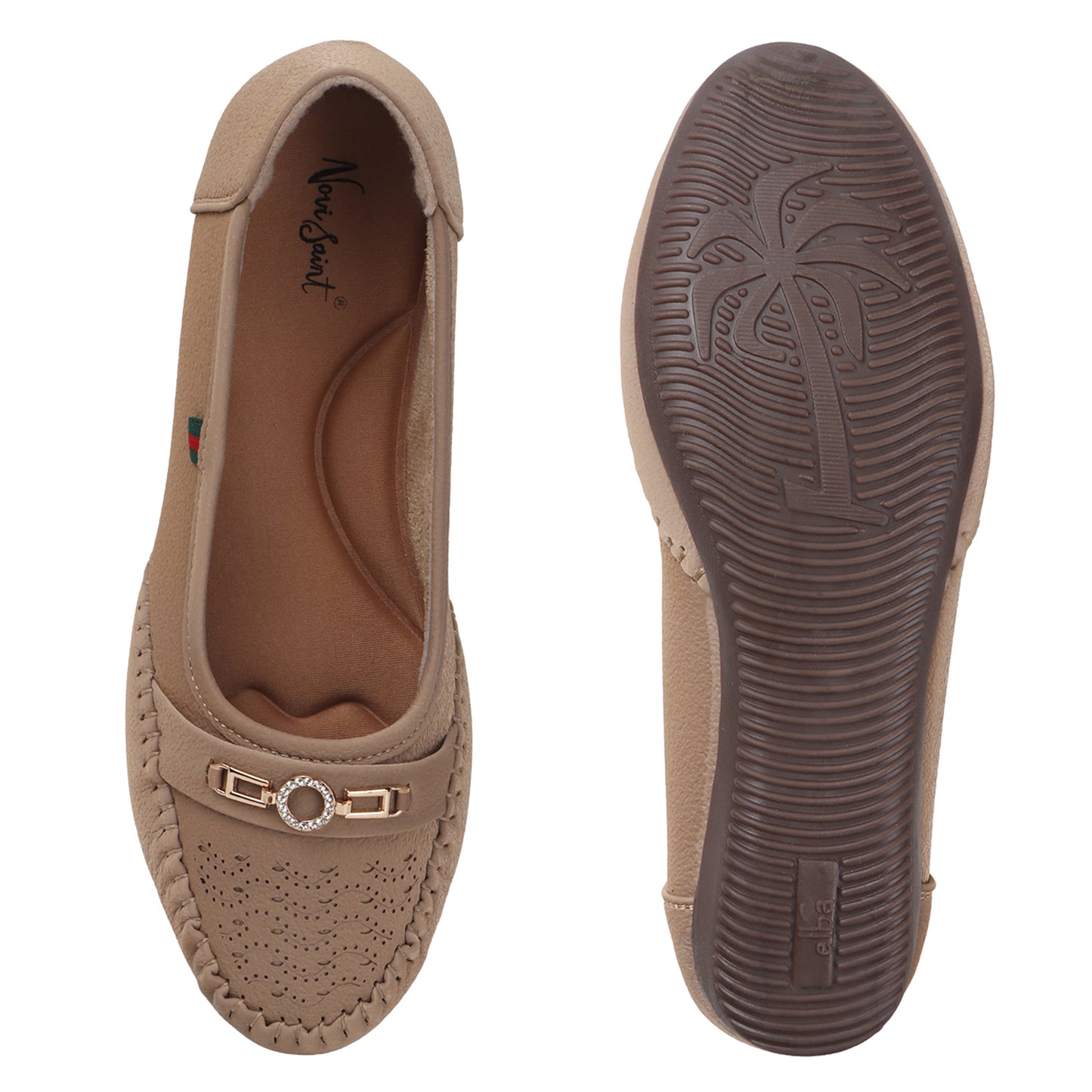 Bella Moccasin (Sandy Beige)