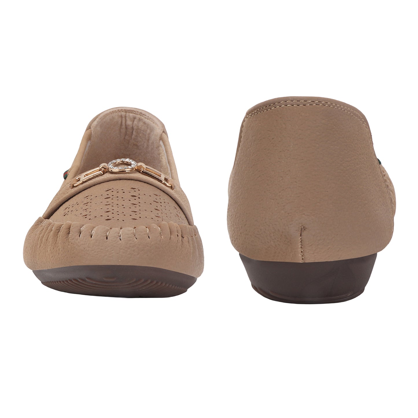 Bella Moccasin (Sandy Beige)