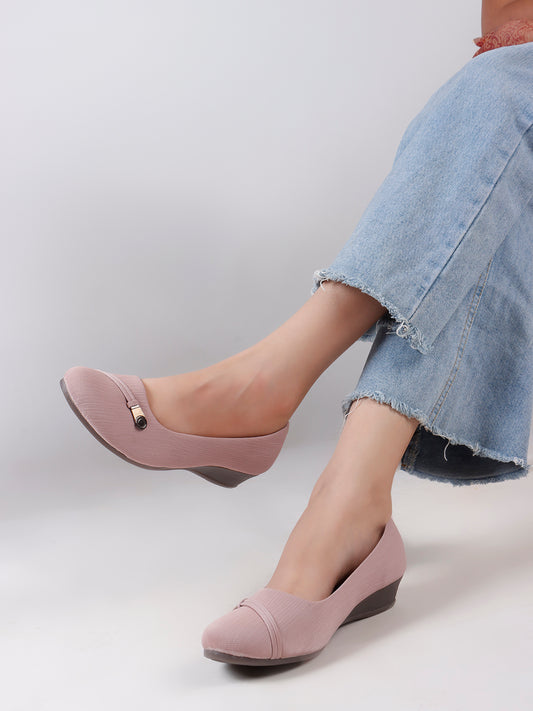 Nova Wedge (Pastel Mauve)