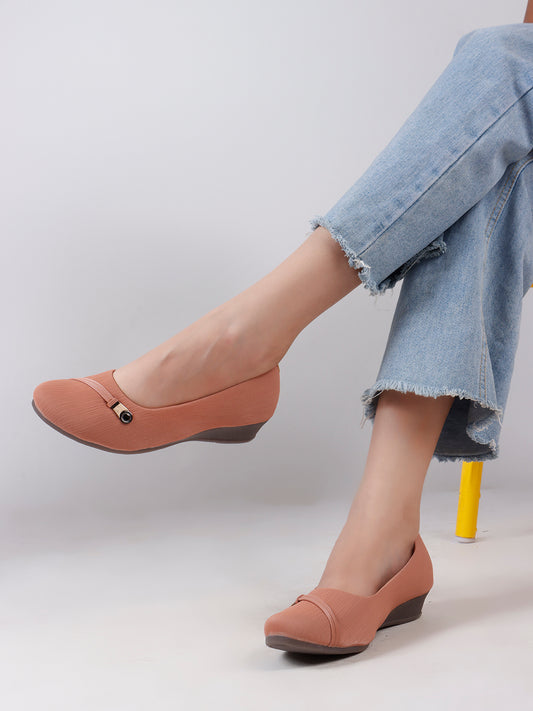 Nova Wedge (Terracotta Blush)